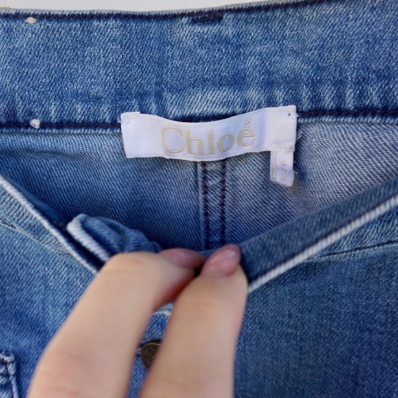 💙 Chloè bell bottom jeans. SIZE 38/ (6) 🌸 - Picture 3 of 7